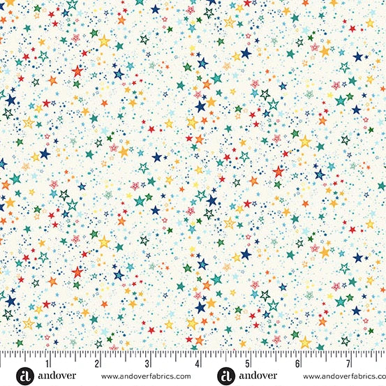 Orbit Cotton Fabric Collection - by Makower. Sold by the Quarter Metre