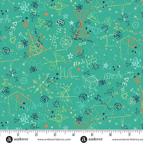 Orbit Cotton Fabric Collection - by Makower. Sold by the Quarter Metre