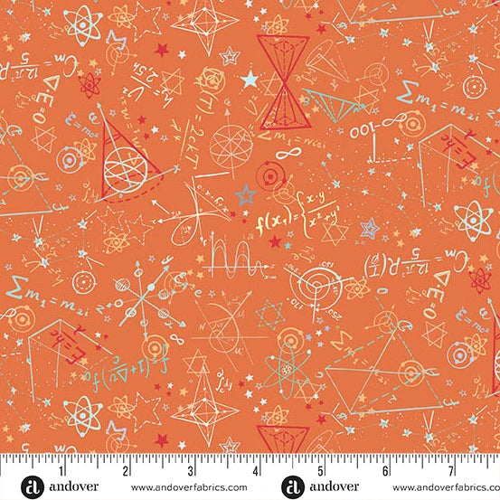 Orbit Cotton Fabric Collection - by Makower. Sold by the Quarter Metre