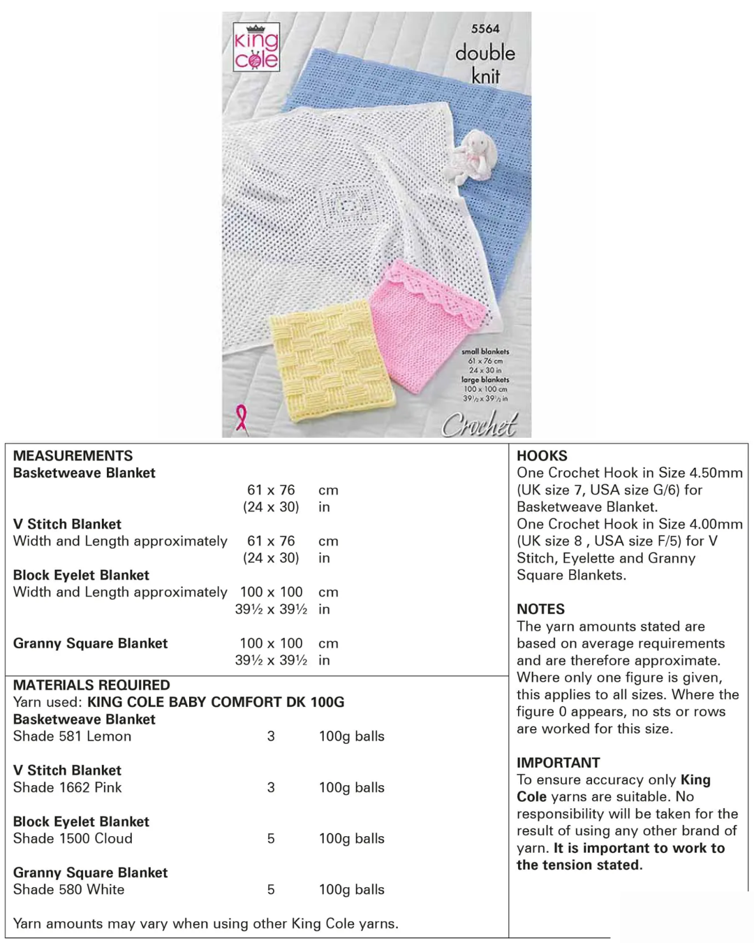 Knitting & Crochet Patterns - Children (Below Is a Very Small Selection of Patterns Available in the Shop)