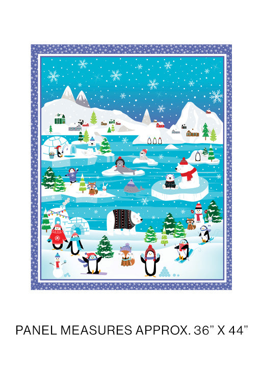 Snow Place Like Home - All You Need Festive Quilt Fabric Panel Pack