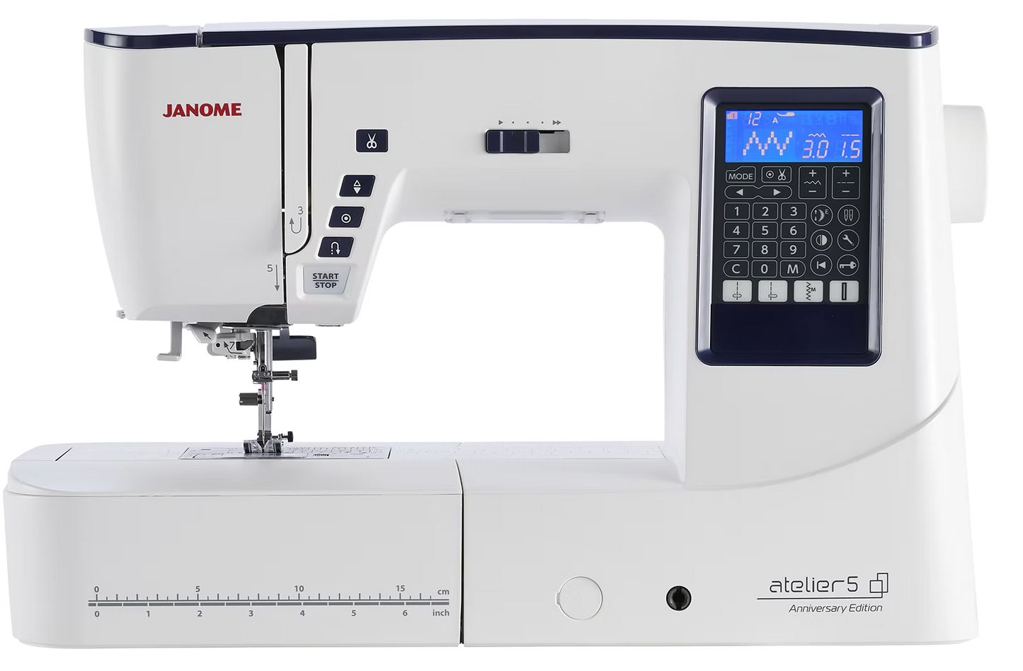Janome Atelier 5 Anniversary Edition Sewing Machine - April 2026 Onwards