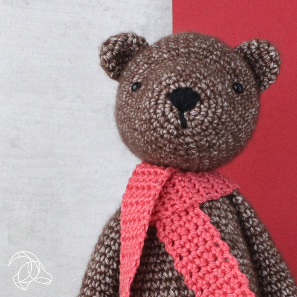 Bobbi Teddy Bear Crochet Kit - from Hardicraft