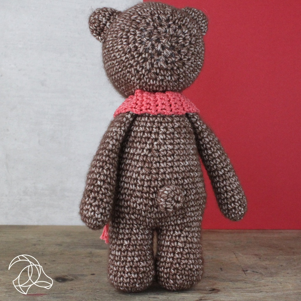 Bobbi Teddy Bear Crochet Kit - from Hardicraft