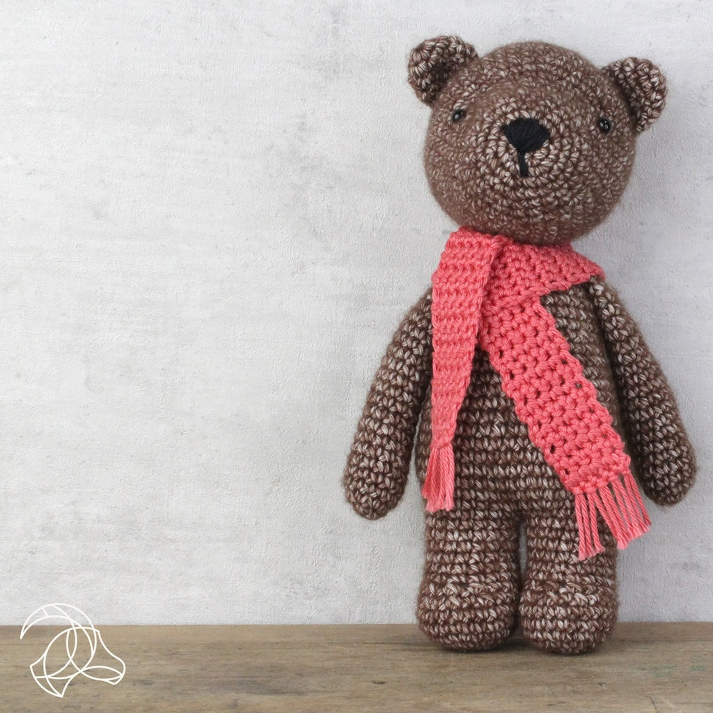 Bobbi Teddy Bear Crochet Kit - from Hardicraft