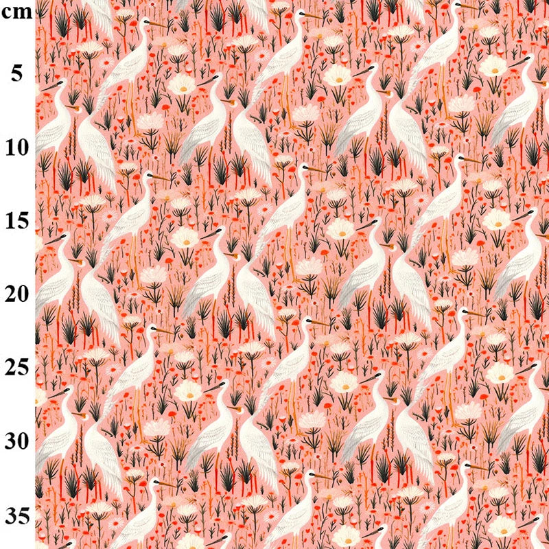 Japanese Collection 100% Cotton Poplin Fabric - by Rose & Hubble - Sold by the Half Metre