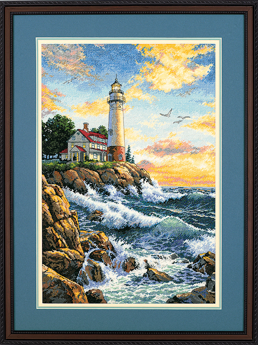 Rocky Point - Gold Collection Counted Cross Stitch - by Dimensions