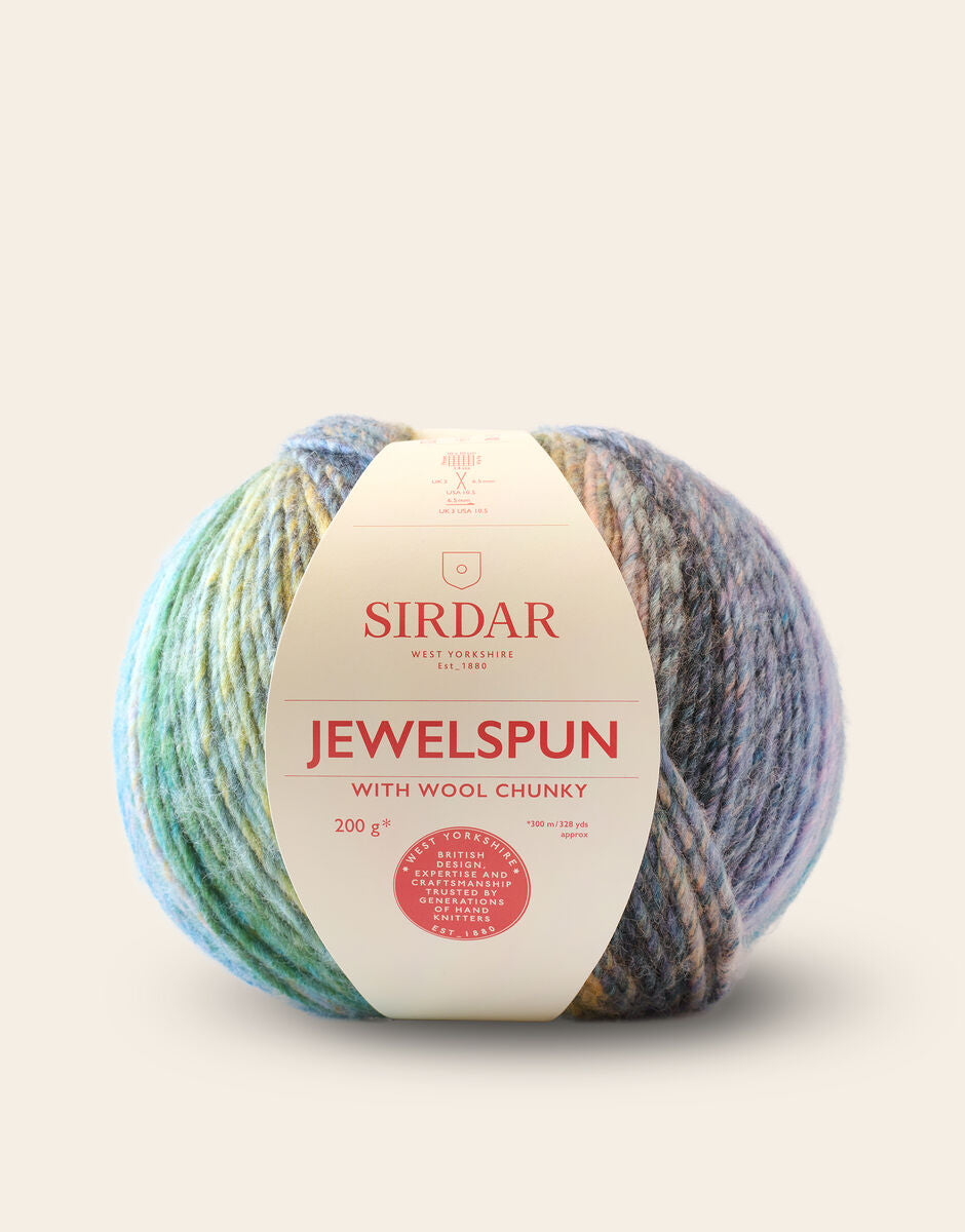 Sirdar Jewelspun with Wool Chunky Yarn - 200g Balls - Various Colours