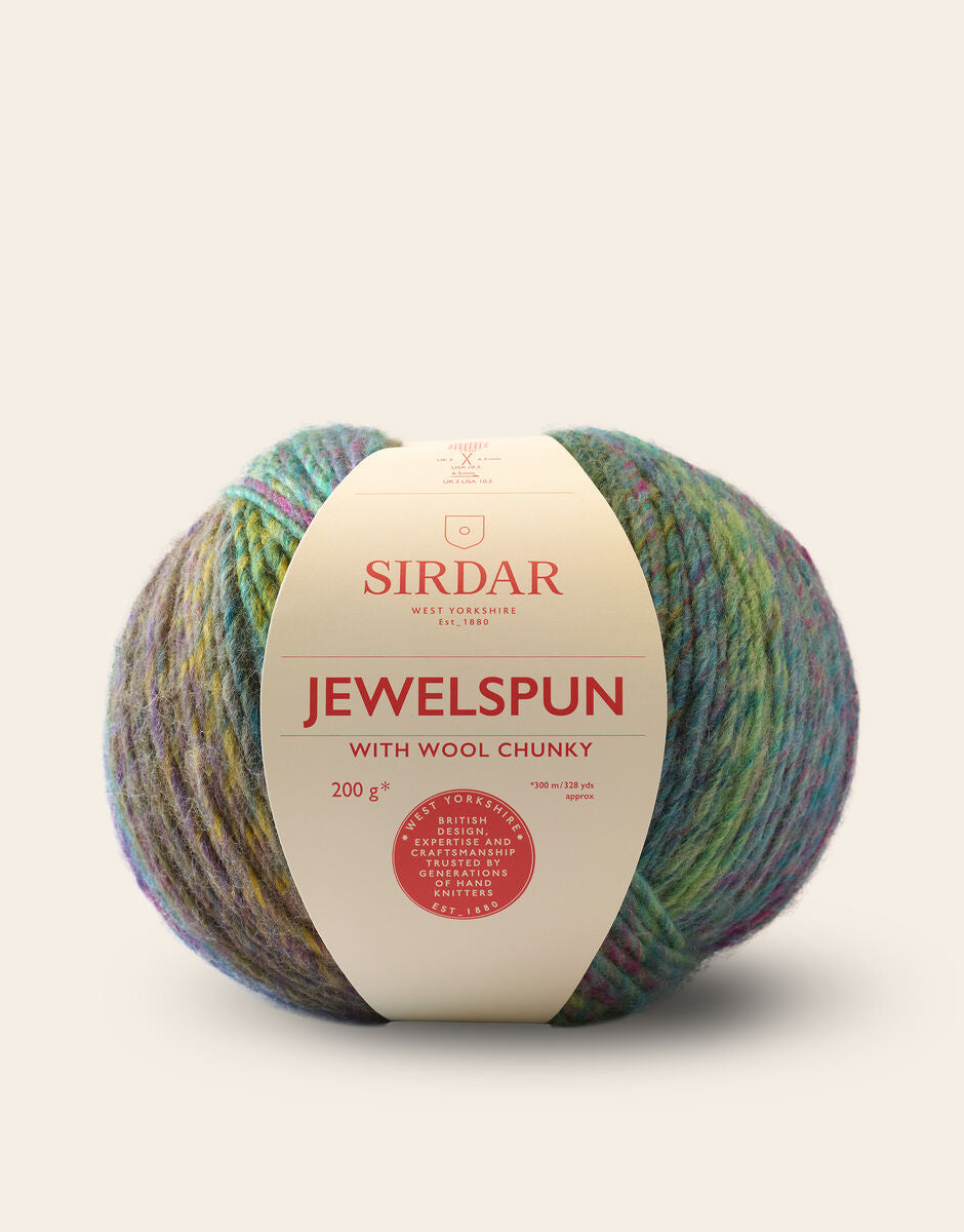 Sirdar Jewelspun with Wool Chunky Yarn - 200g Balls - Various Colours