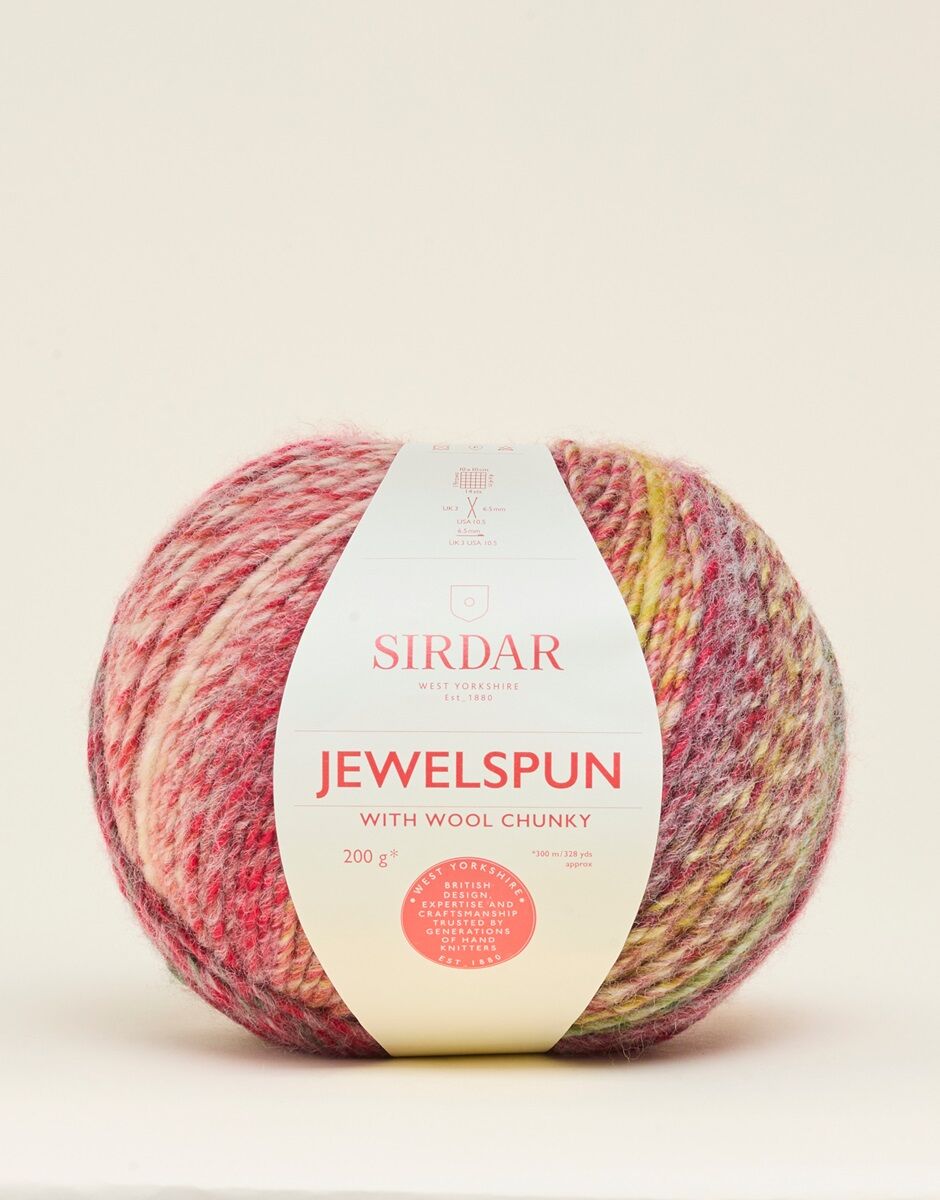 Sirdar Jewelspun with Wool Chunky Yarn - 200g Balls - Various Colours