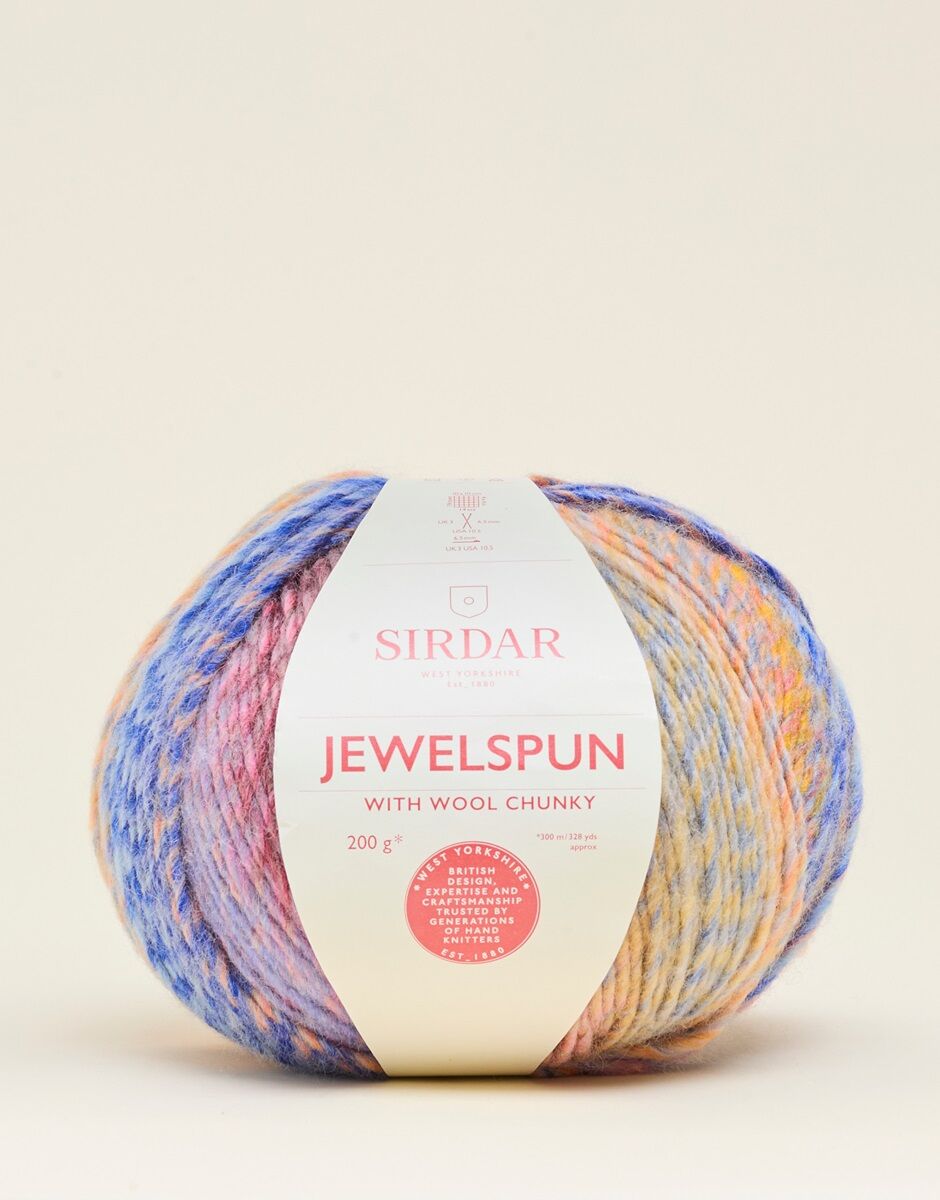 Sirdar Jewelspun with Wool Chunky Yarn - 200g Balls - Various Colours