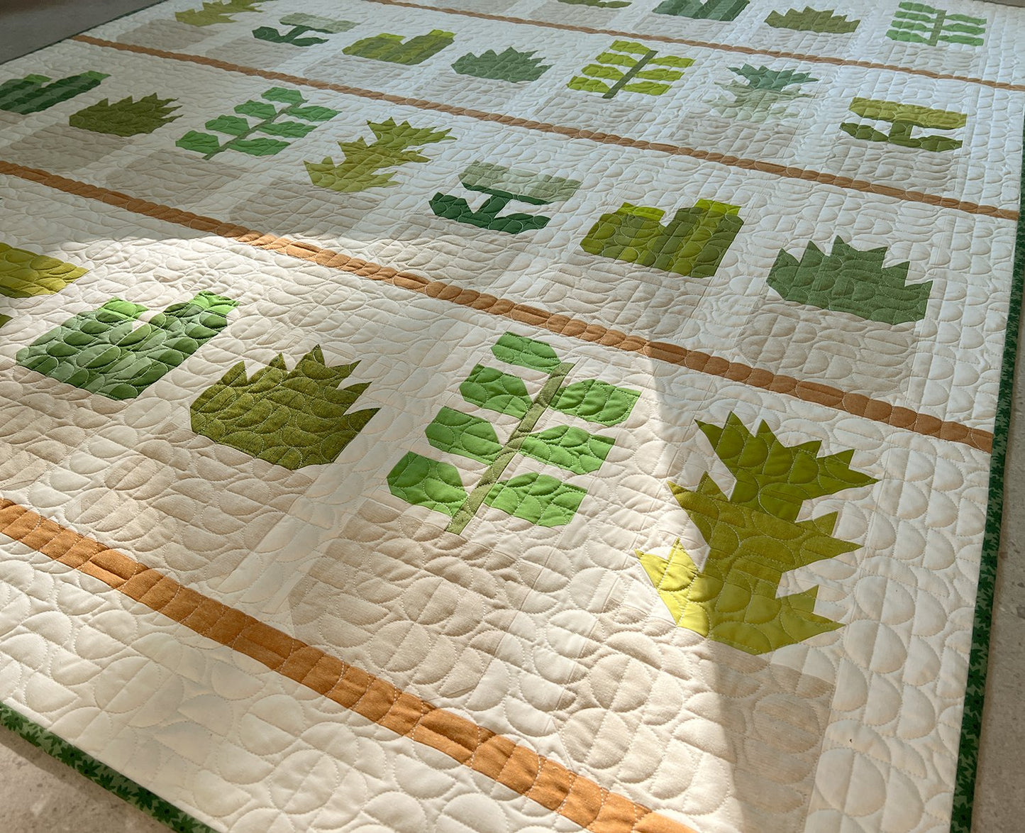 Greenhouse Quilt Pattern - by Elizabeth Hartman