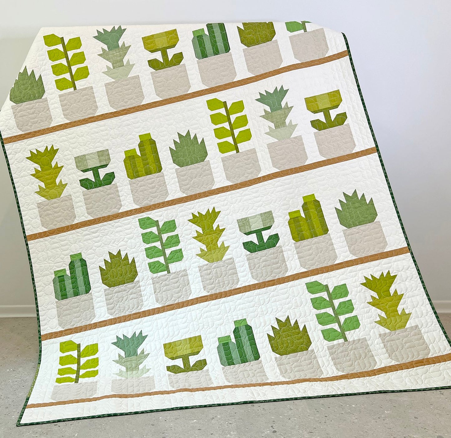 Greenhouse Quilt Pattern - by Elizabeth Hartman