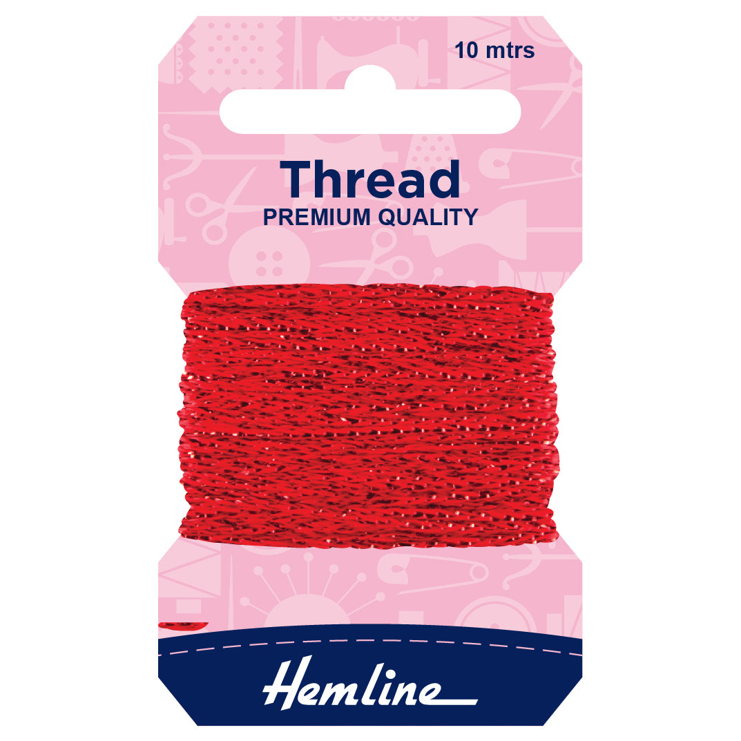 Hemline Glitter Thread