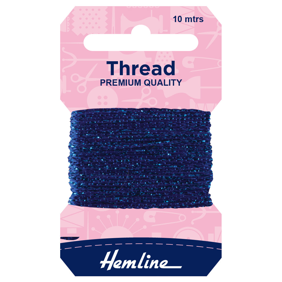 Hemline Glitter Thread