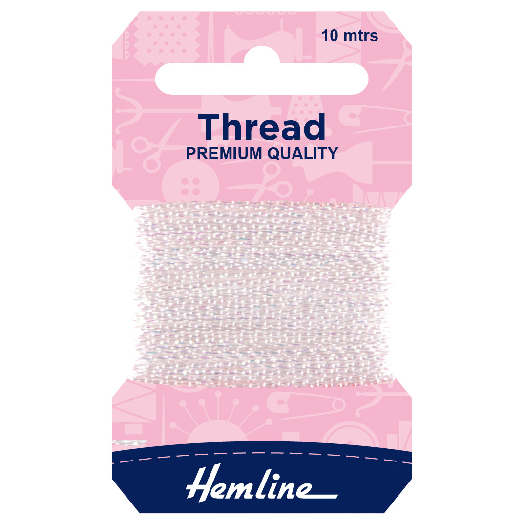 Hemline Glitter Thread