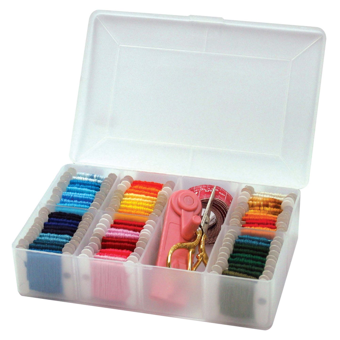 Hemline Haberdashery Plastic Storage Boxes