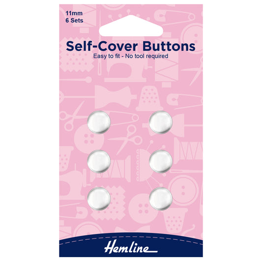Self Cover Buttons