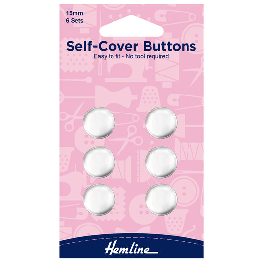 Self Cover Buttons