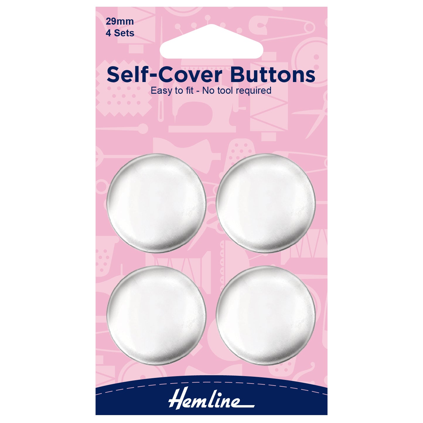 Self Cover Buttons