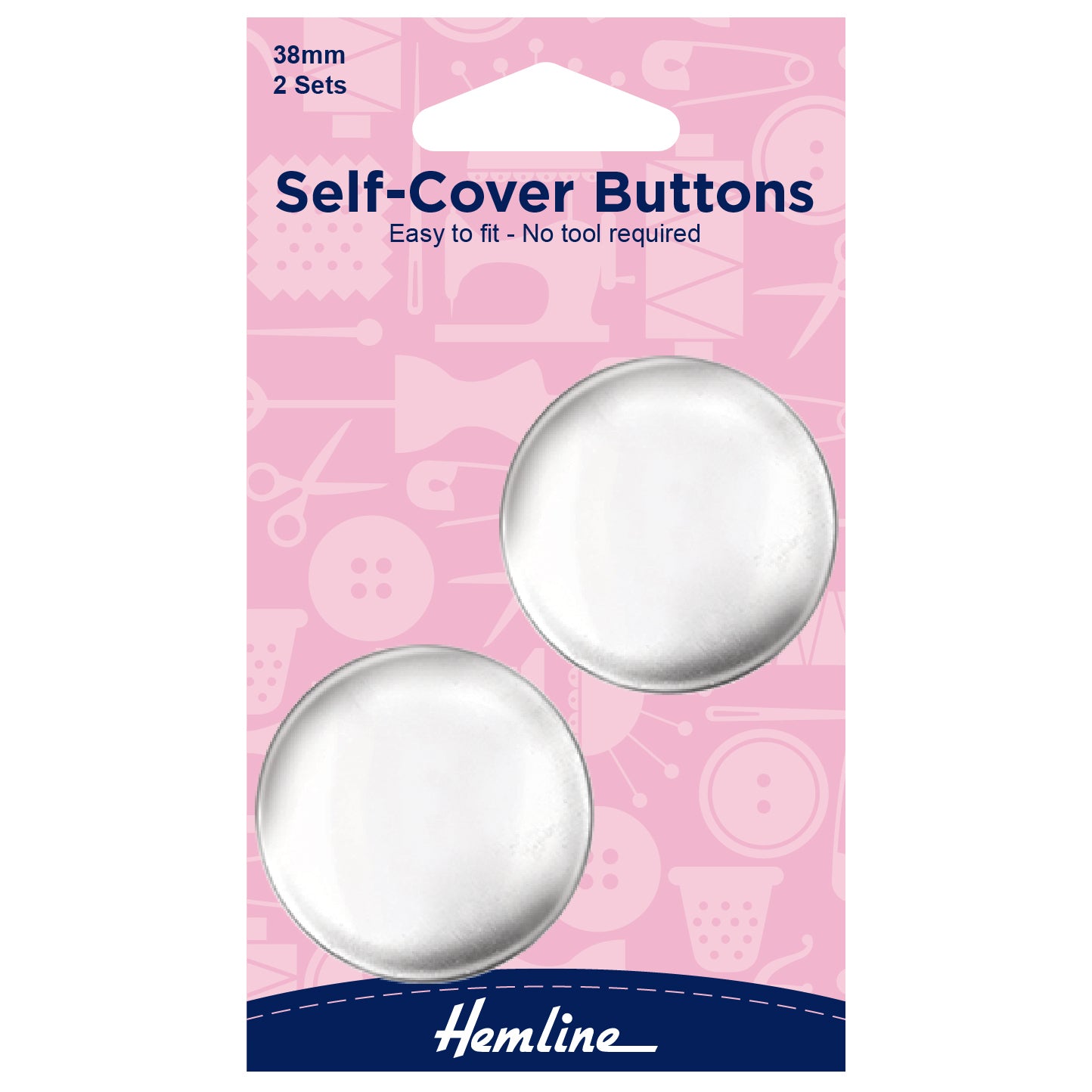 Self Cover Buttons