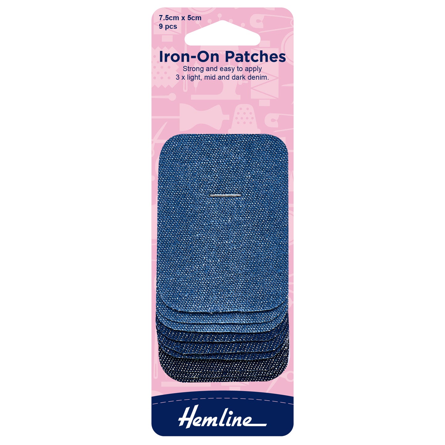 Iron-On and Easy Sewing Mending Patches for Clothes
