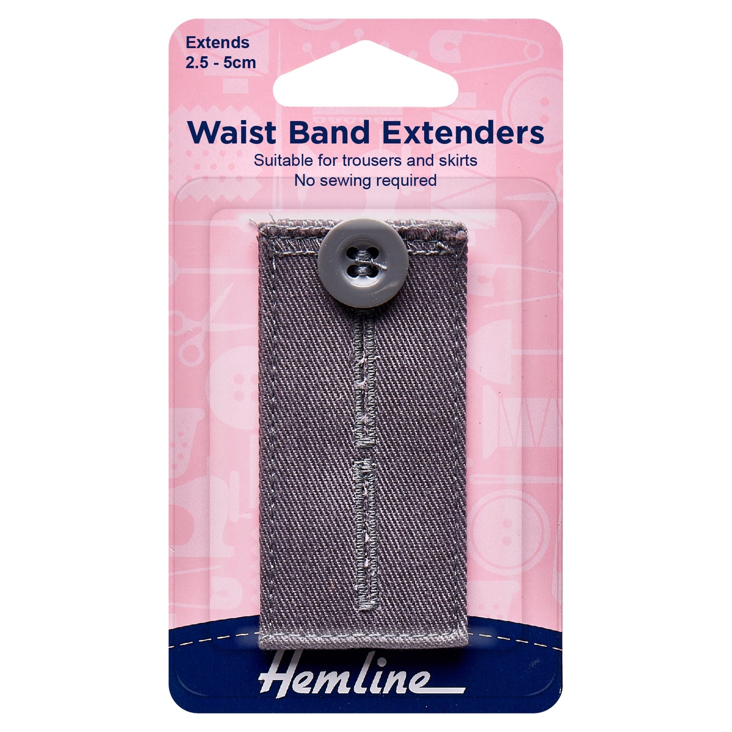 Waist Band Extenders - Suitable for Trousers and Skirts