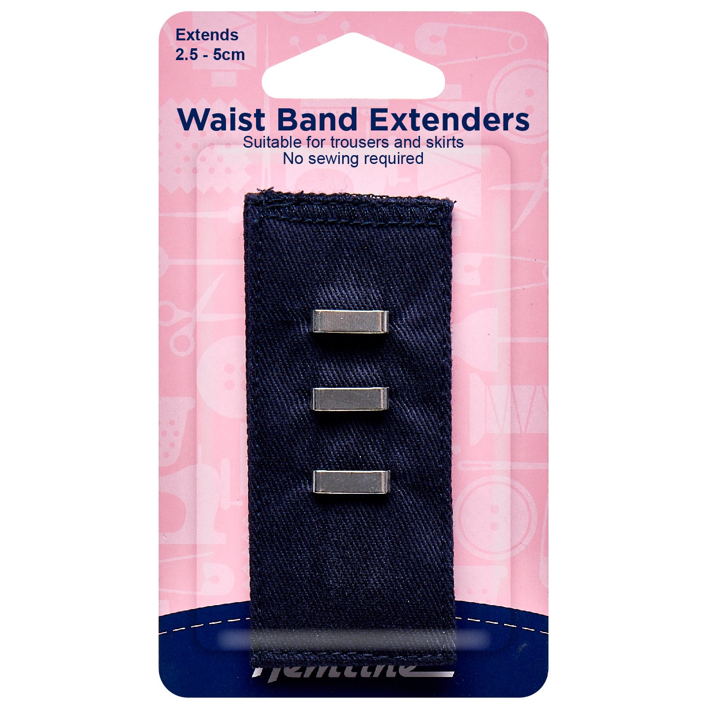 Waist Band Extenders - Suitable for Trousers and Skirts