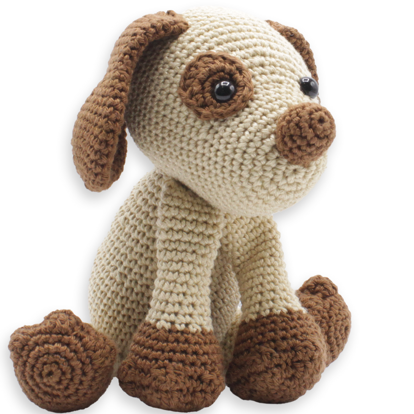 Brown Puppy - Cutest Crochet Kit - by Hardicraft