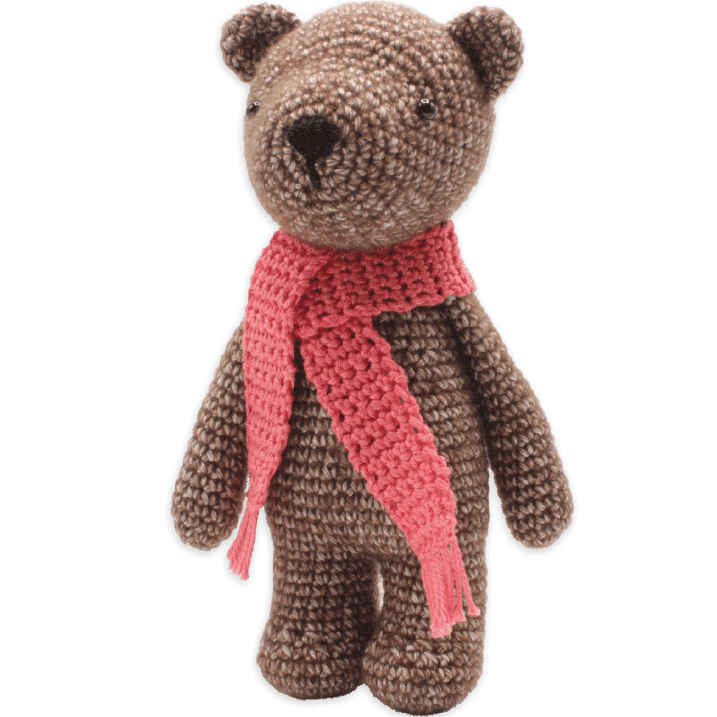 Bobbi Teddy Bear Crochet Kit - from Hardicraft