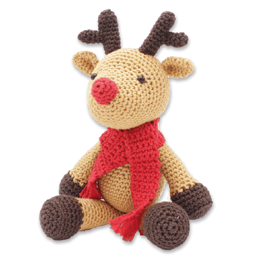 Rudolf Reindeer Crochet Kit from Hardicraft