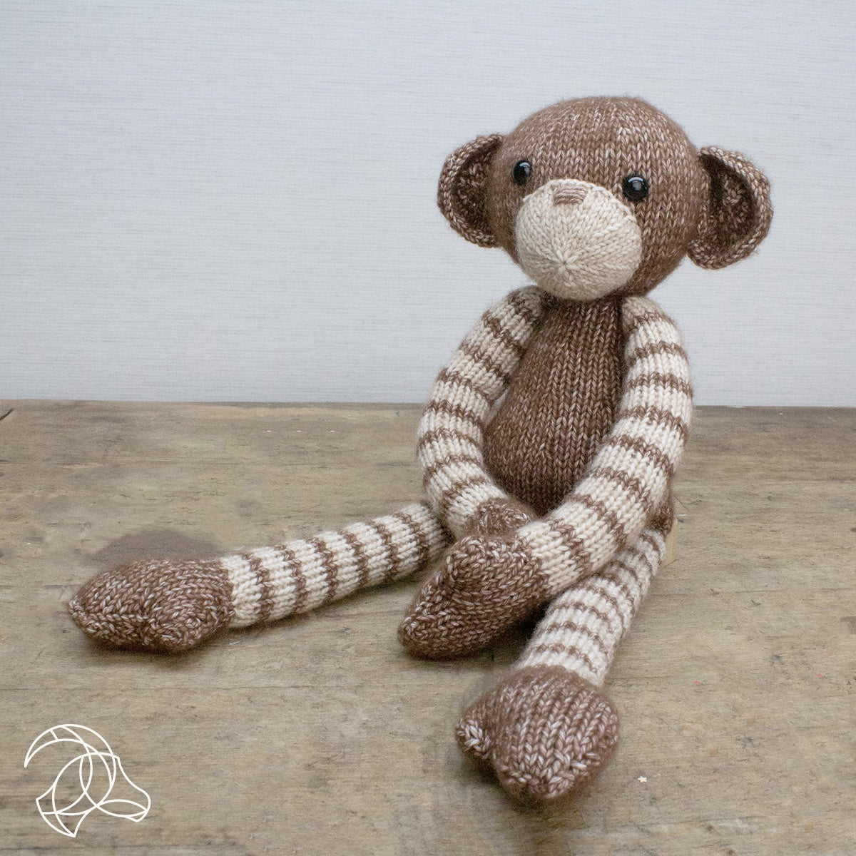 Malinda the Monkey -  Lovely Knitting Kit from Hardicraft