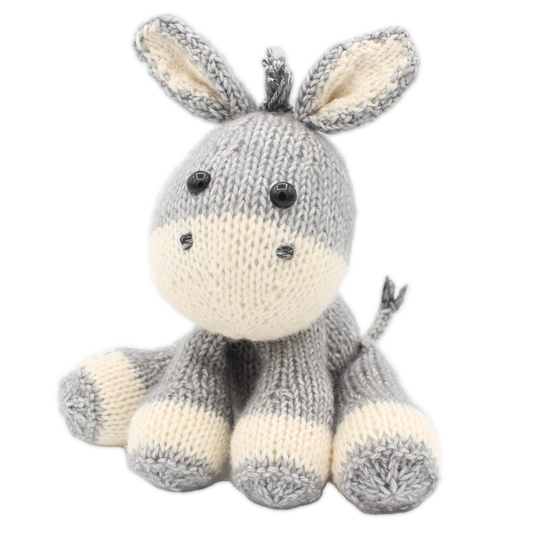 Lente the Donkey - Delightful Knitting Kit from Hardicraft