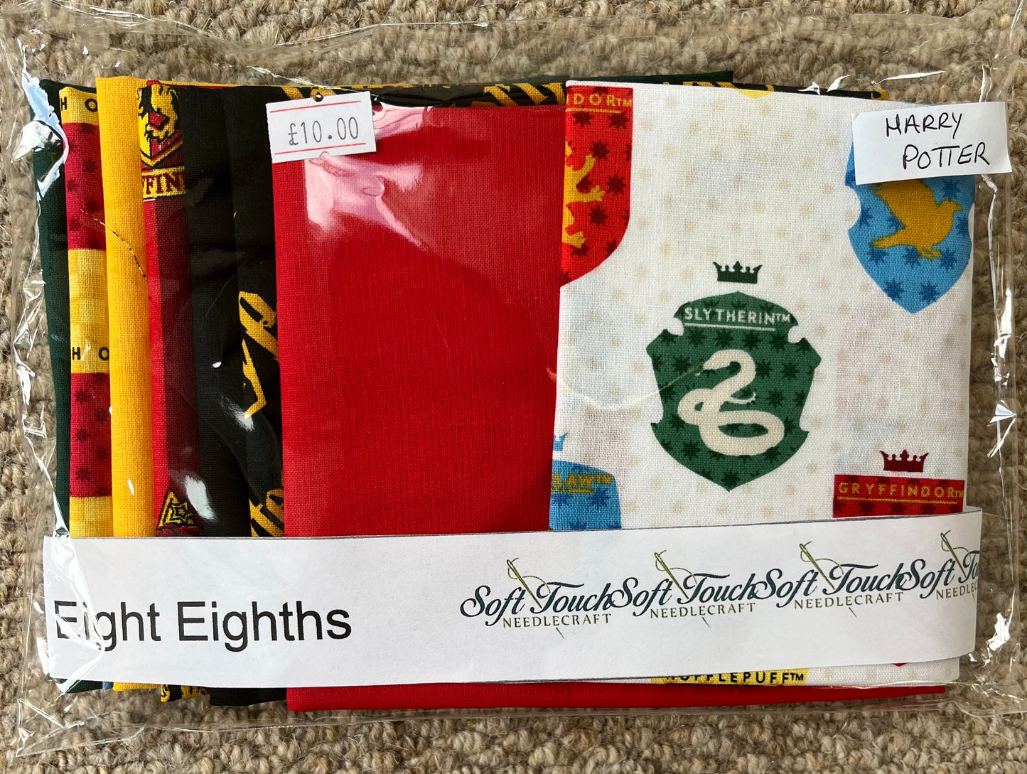 Handmade Fabric Packs - Eight Eighths - 8 x 1/8m Individual Fabric Piece Pack