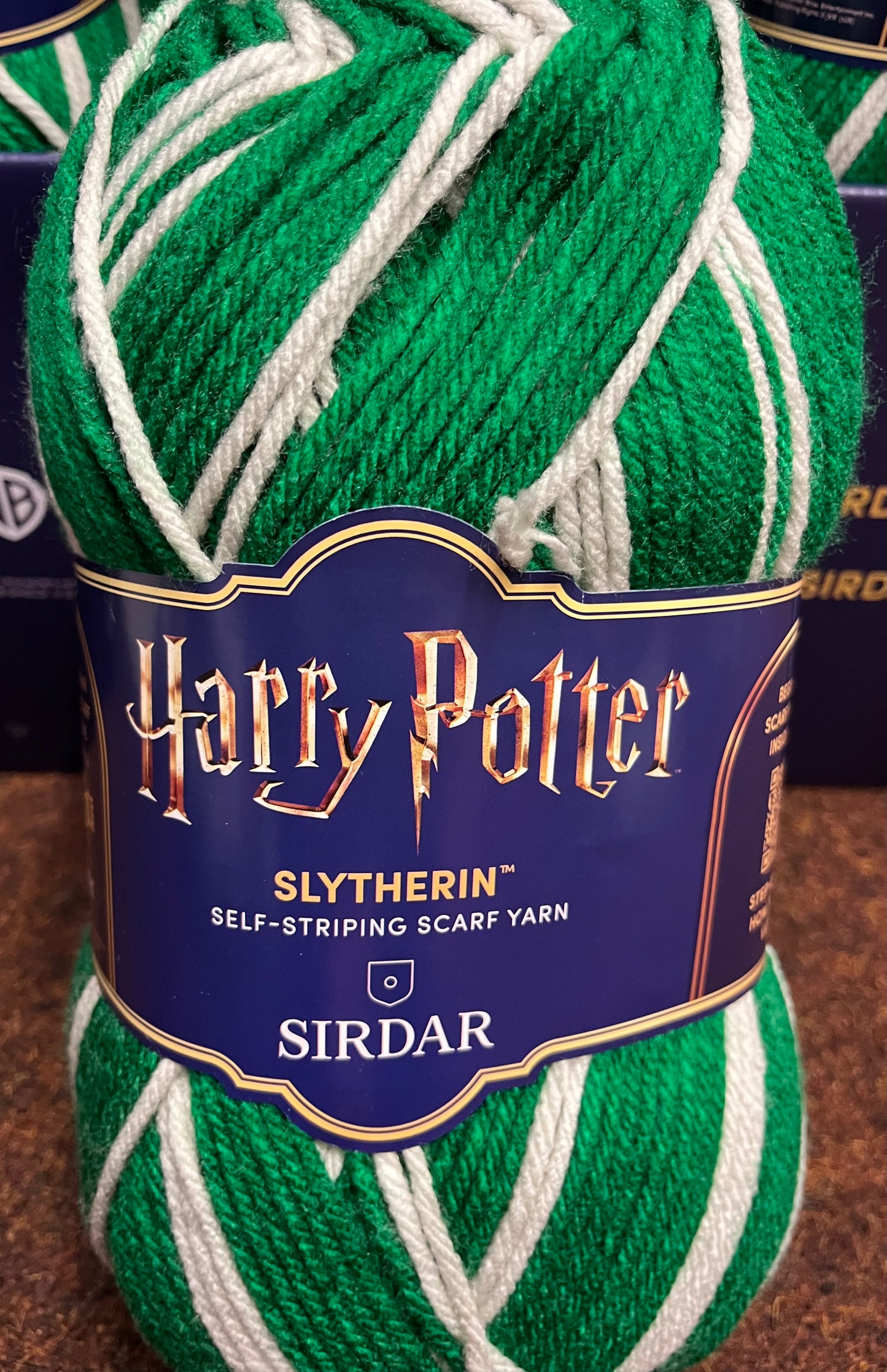 HARRY POTTER™ SELF-STRIPING SCARF YARN BY SIRDAR