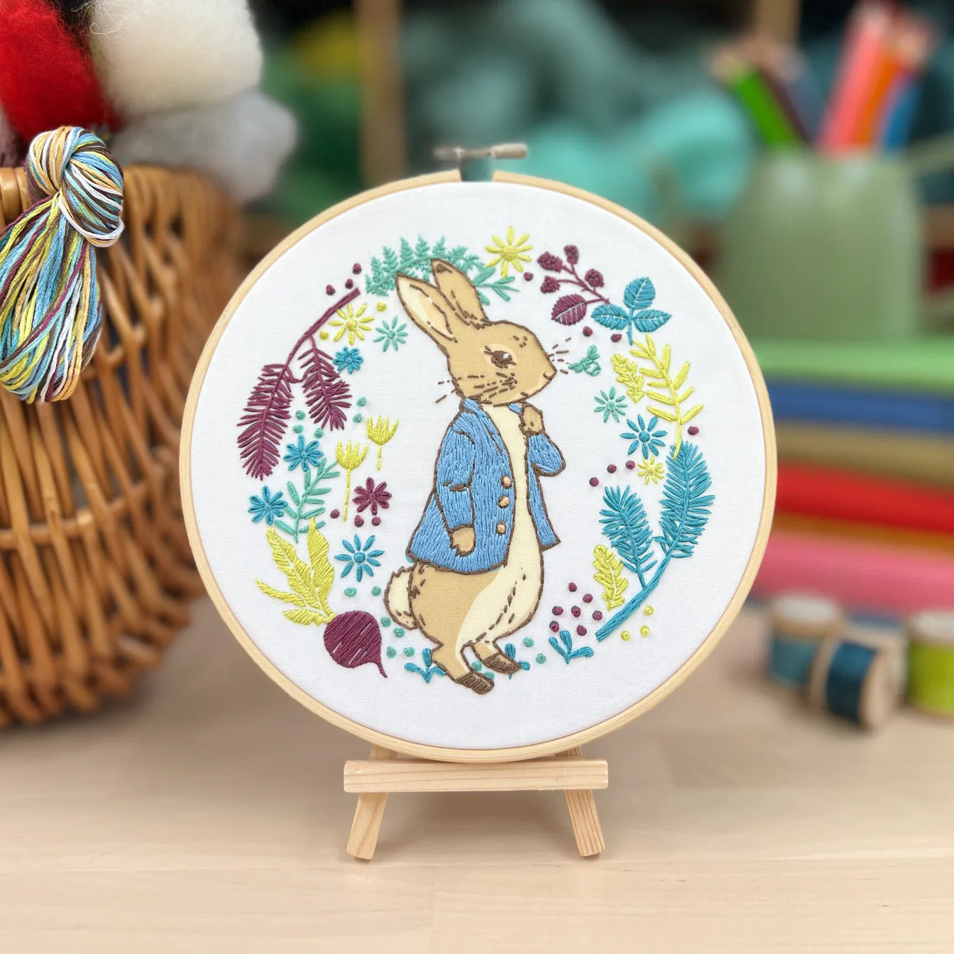 Peter Rabbit Embroidery Kit from The Crafty Kit Company