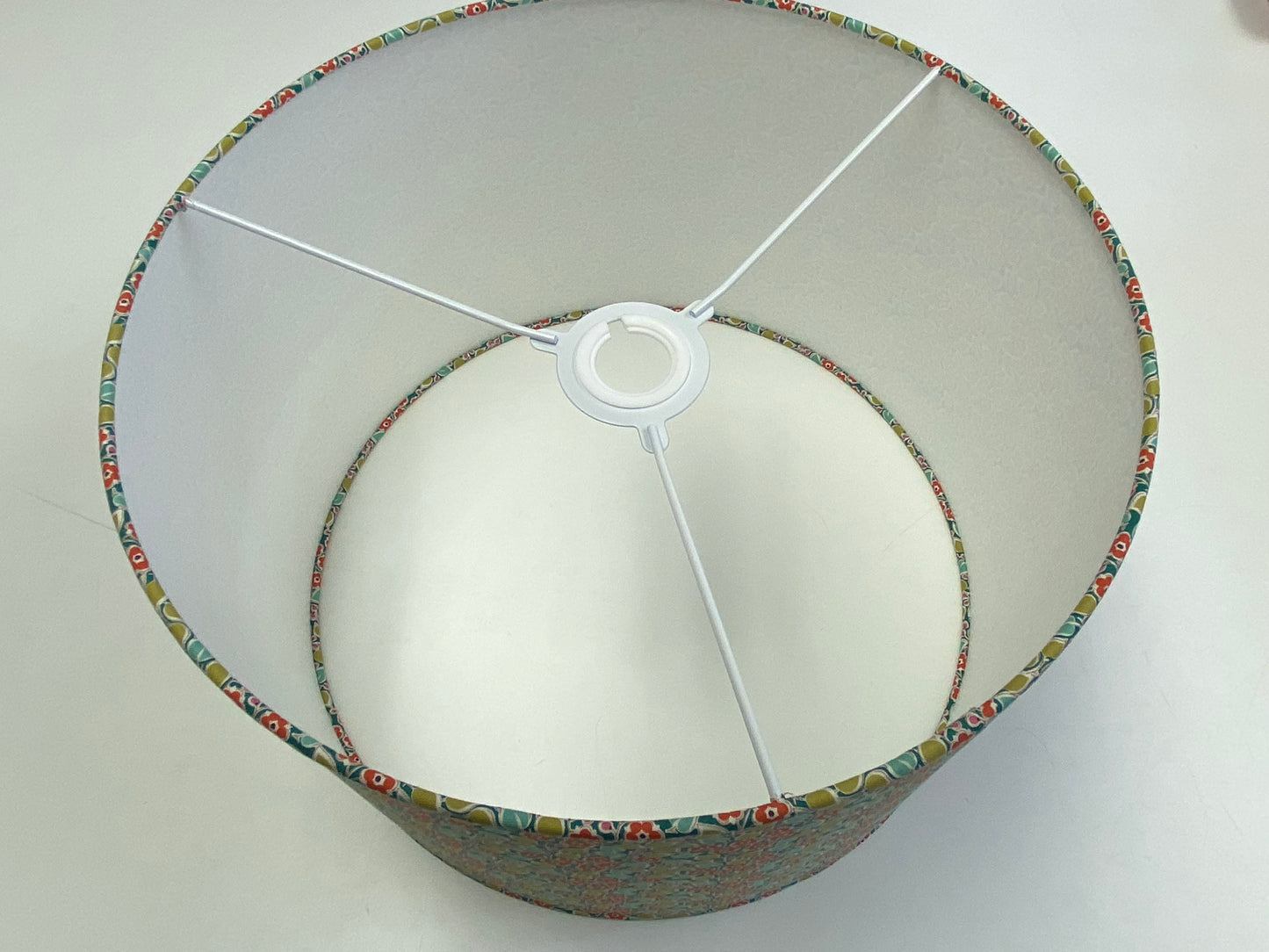 Lampshade Kit - 20cm Drum Shape for Pendant or Table Lamp use
