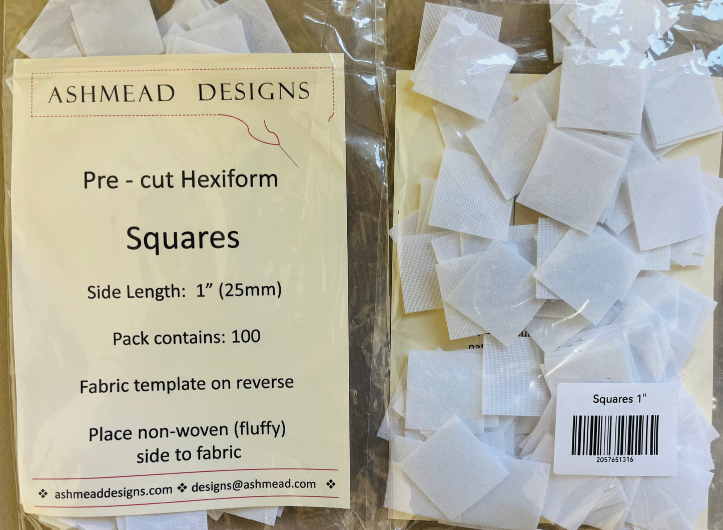 Pre-Cut Quilting Hexiform English Paper Piecing Packs by Ashmead Designs **SALE**