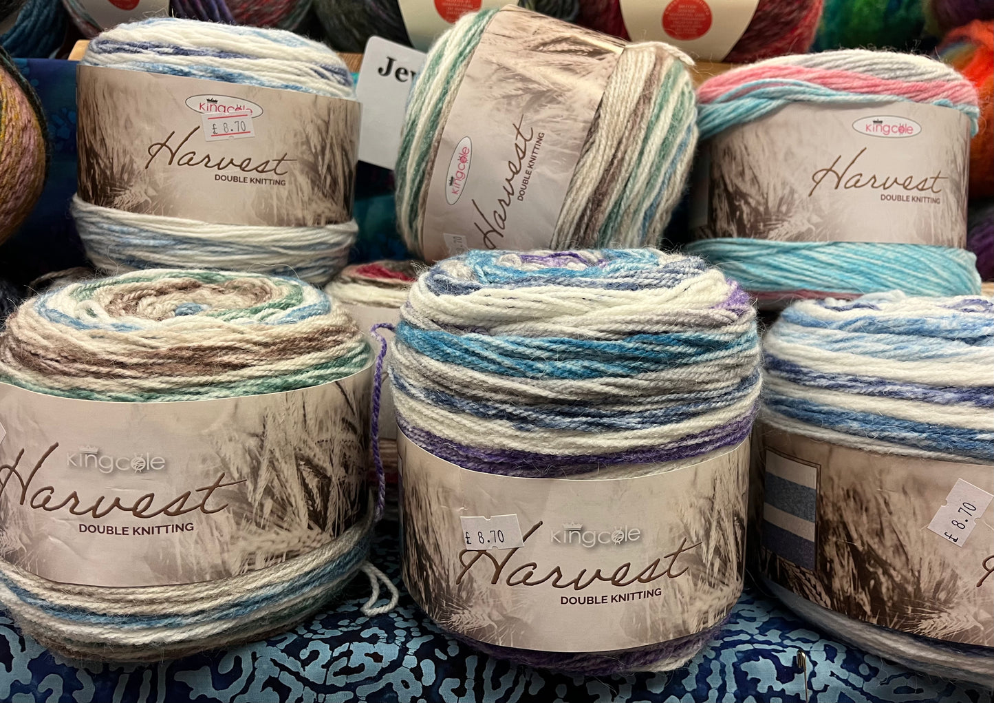 King Cole Harvest Double Knit (DK) 150g Balls of Yarn - Various Colours