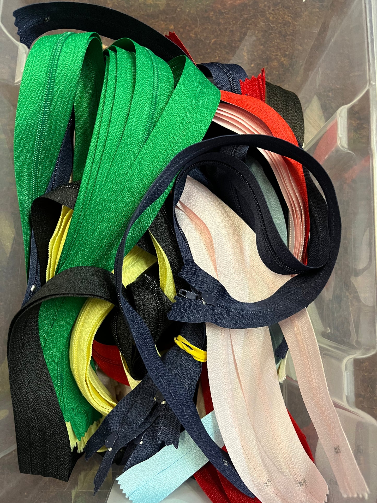 Zips - Various Colours, Sizes and Uses - Extensive stock routinely available in the shop (Just not on the Website yet!)