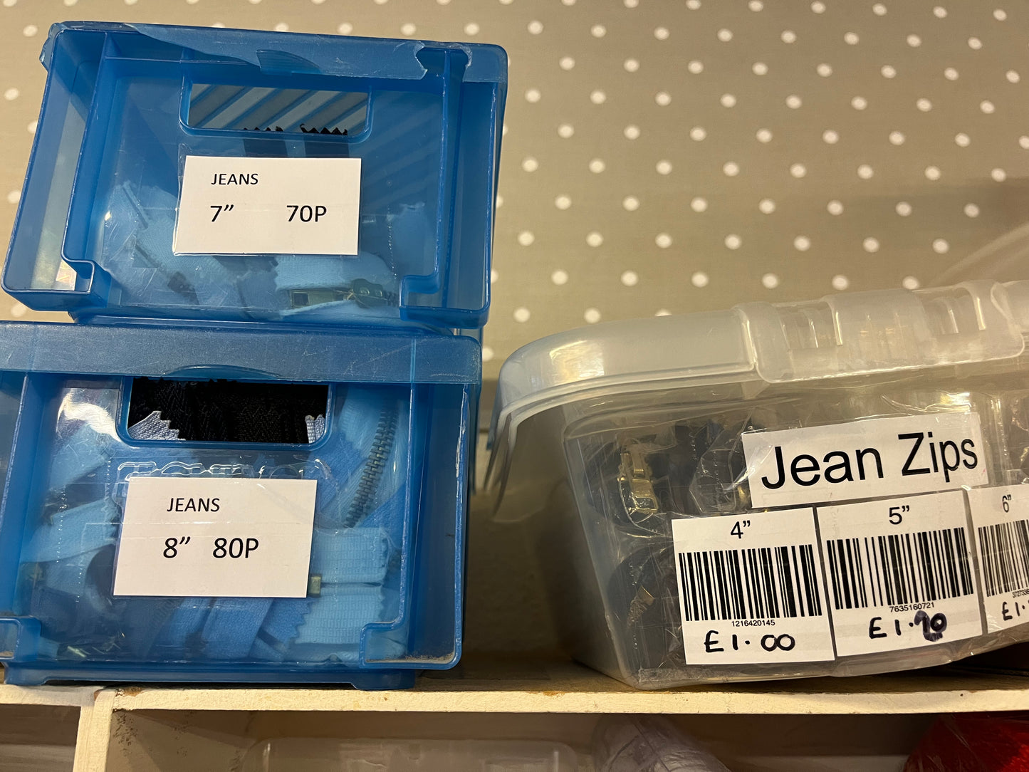 Zips - Various Colours, Sizes and Uses - Extensive stock routinely available in the shop (Just not on the Website yet!)