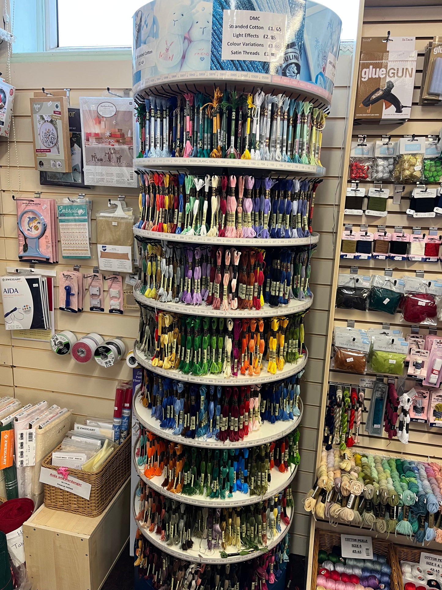 DMC Threads - Stranded Cotton, Light Effects, Colour Variations and Satin Threads - All Colours Available in the Shop