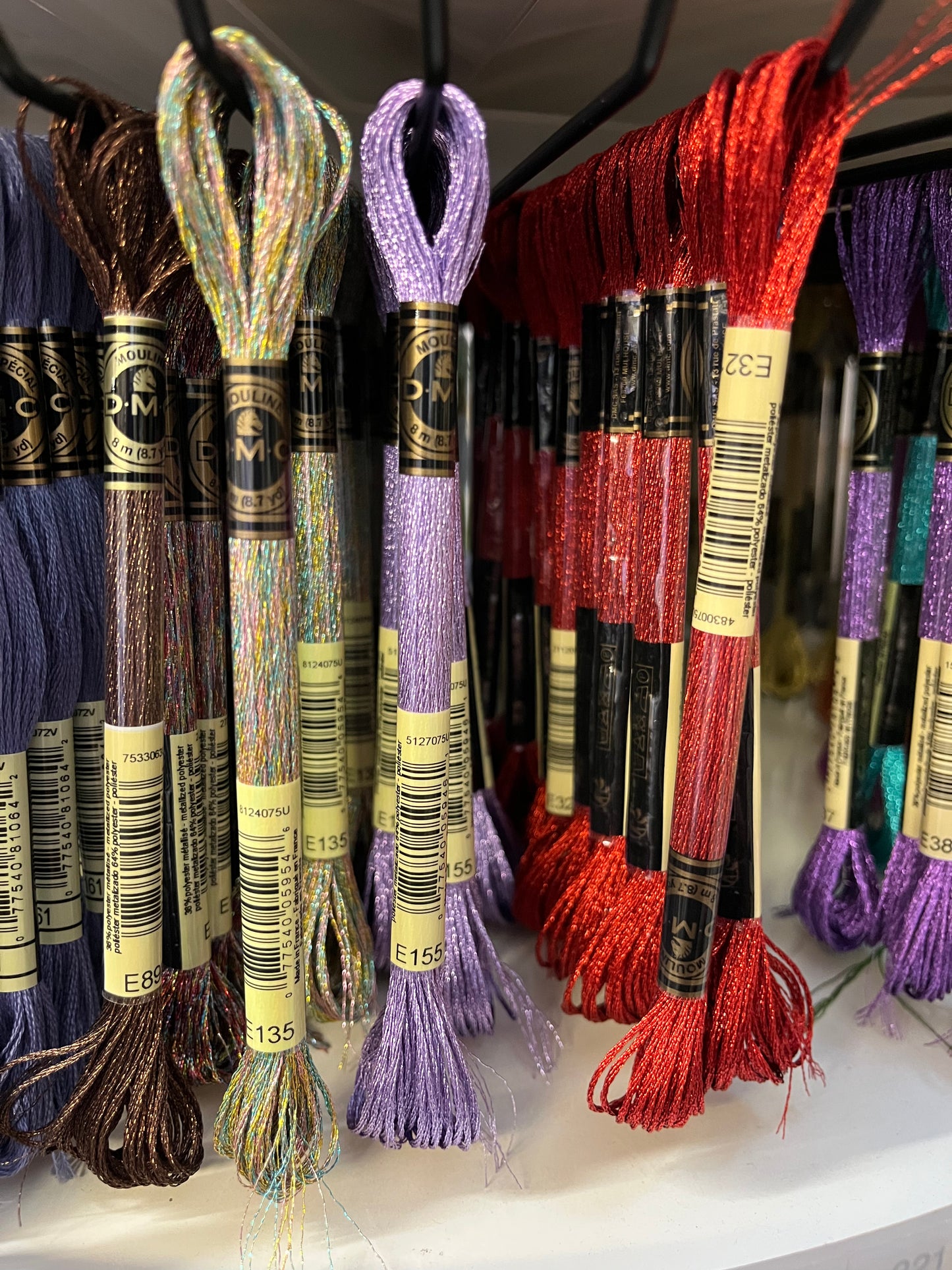 DMC Threads - Stranded Cotton, Light Effects, Colour Variations and Satin Threads - All Colours Available in the Shop