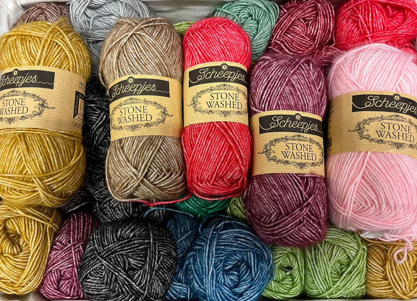 Scheepjes Stone Washed Yarn - 50g Balls