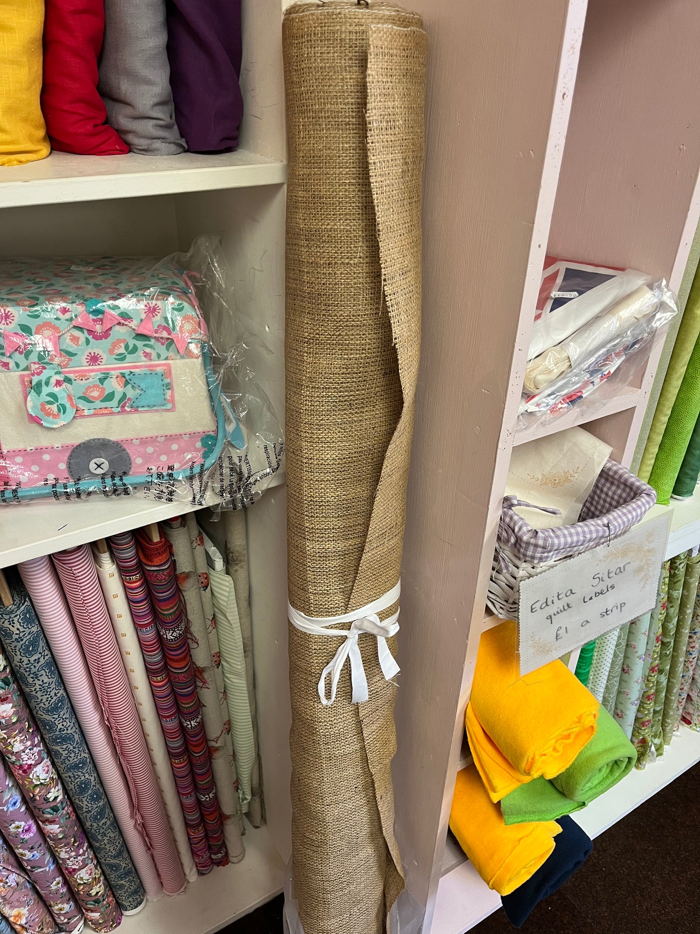 Hessian - Cut From The Roll - Sold by the Half Metre