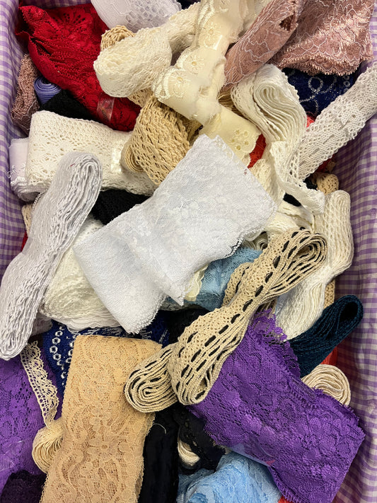 Lace & Ribbon Multi Pack Bundles - 30m of Lace / Ribbon for £10!