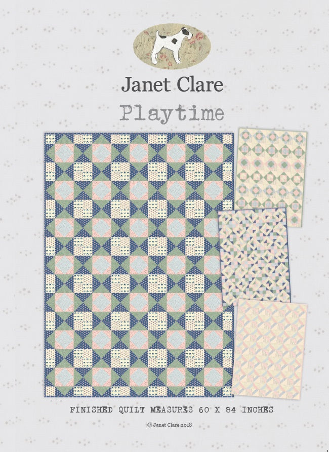 Playtime Quilt Pattern - by Janet Clare