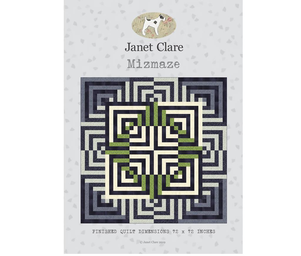 Mizmaze Quilt Pattern - by Janet Clare