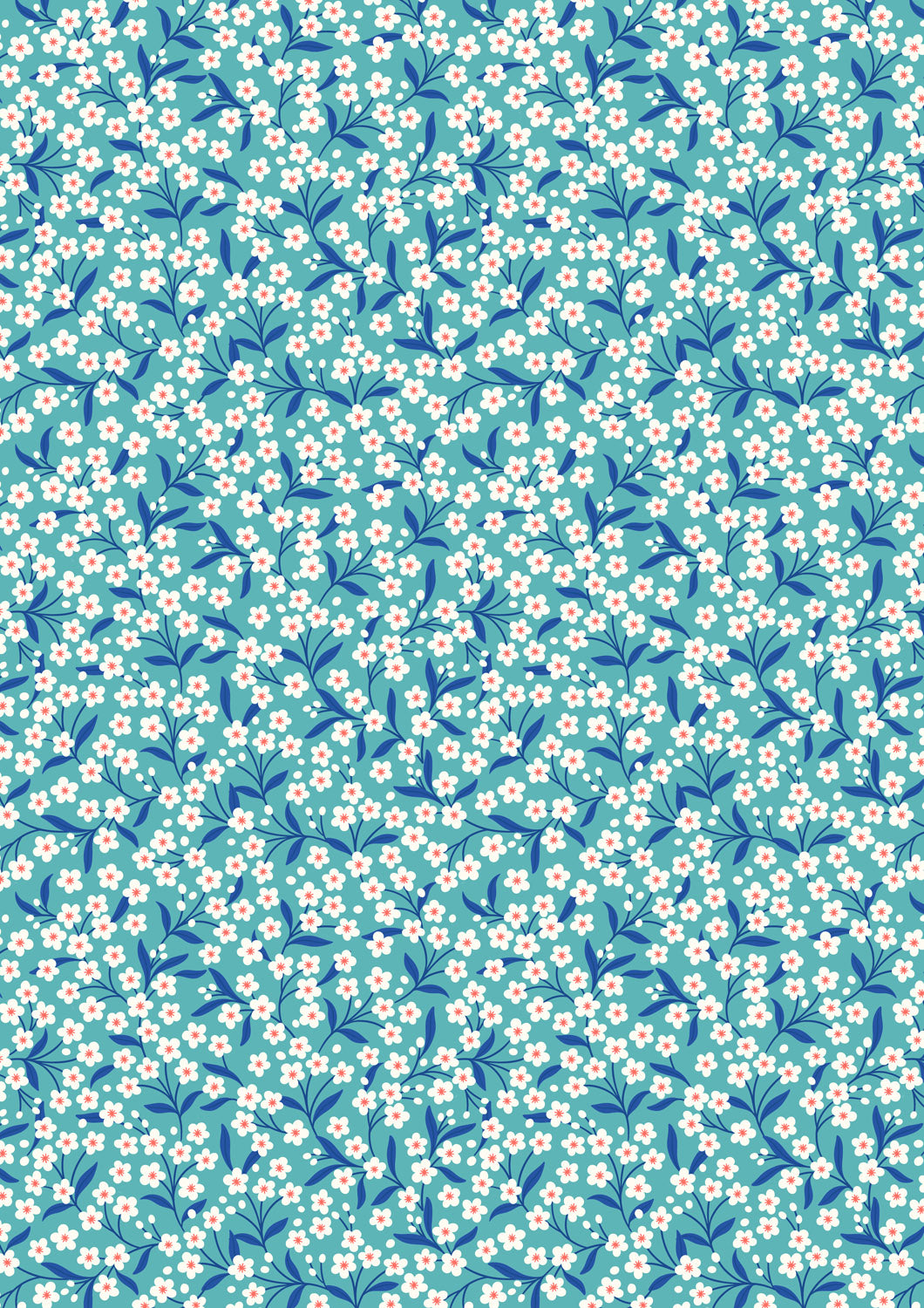 Boho Blooms 100% Cotton Fabric Collection - by Lewis & Irene
