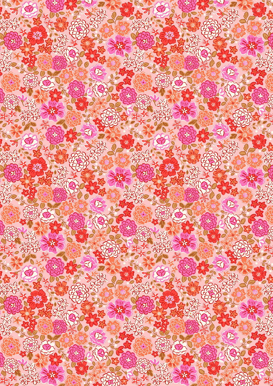 Boho Blooms 100% Cotton Fabric Collection - by Lewis & Irene